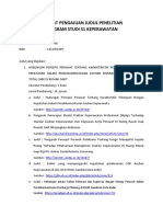 Format Pengajuan Judul Penelitian Program Studi S1 Keperawatan