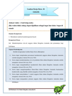 Lembar Kerja Siswa Animalia PDF