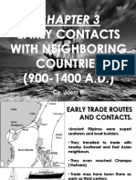 Early Contacts in Neighboring Countries