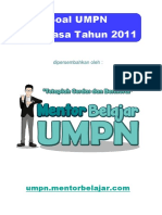 Soal UMPN Rekayasa 2011