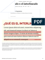 Espaciado 1 - El Interlineado - Tipos Con Carácter