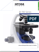 OPTIKA Microscopy Catalog - Educational - B-190