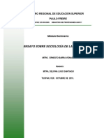 Ensayo-Sociología de La Educ. - ernestoBV