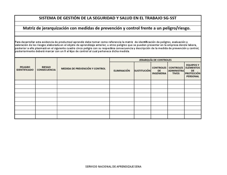 Formato de Seguridad y Salud en El Trabajo | PDF