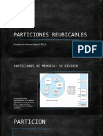 Particiones Reubicables