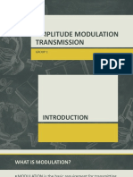 Amplitude Modulation Transmission: Group 1