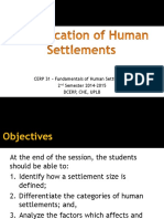 02 - Classification of Human Settlements PDF