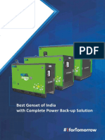 Best Genset of India With Complete Power Back-Up Soluti On