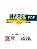 Mapsa 2019 Booklet
