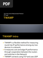 Two-Way Active Measurement Protocol RFC 5357