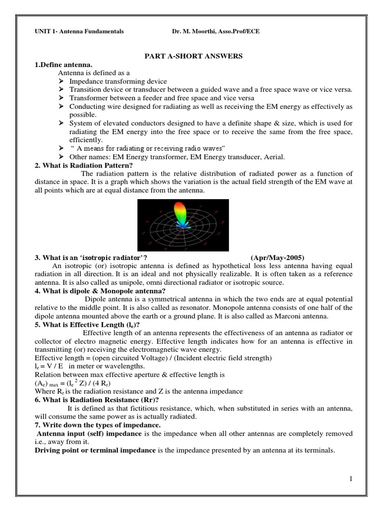 Antenna and Wave Propagation PDF Antenna (Radio) Polarization (Waves)