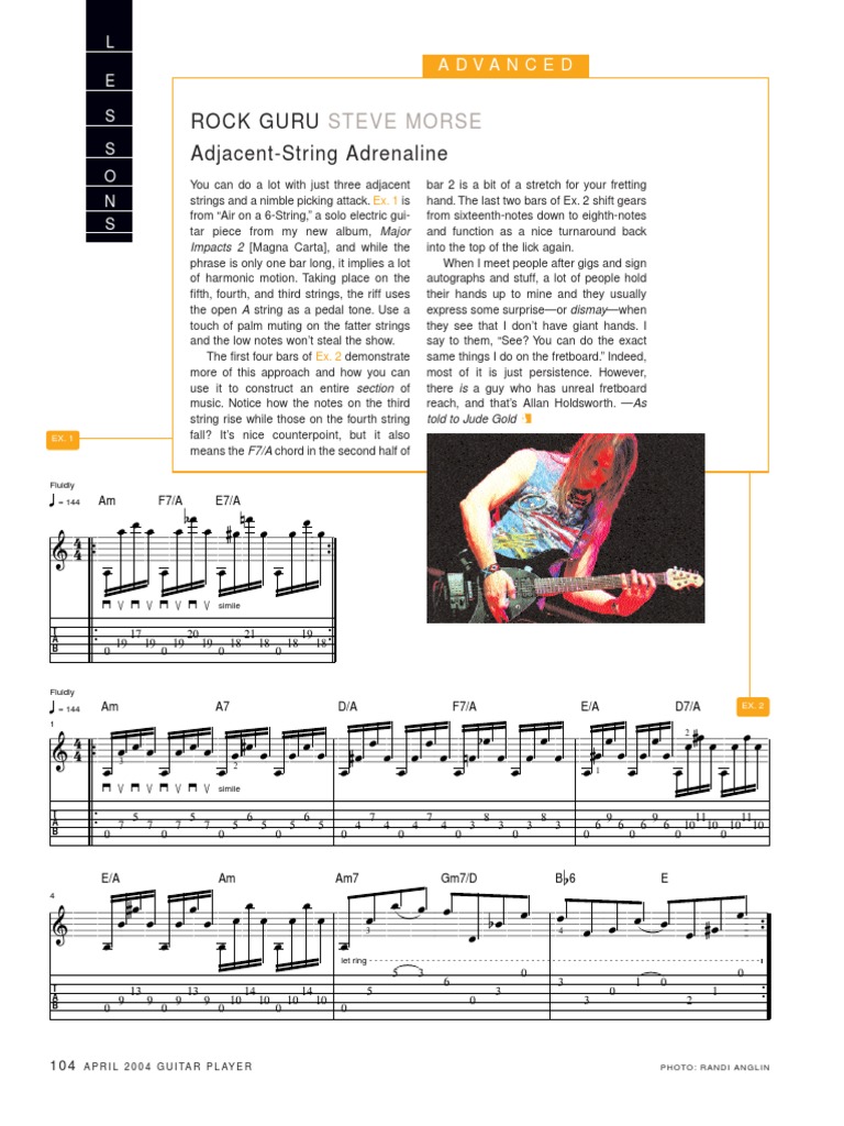 ギタータブ譜】Steve Morse Songbook ギタータブ譜】Steve Morse Band
