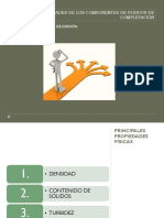 Propiedades de Los Componentes de Fluidos de Completación