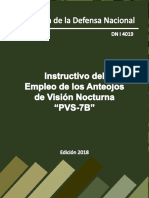 Instructivo Del Empleo de Los Anteojos de Visión Nocturna PVS7-B