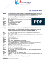 Audioscript Test 1 PDF