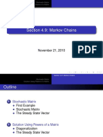 Section - 49 Markov Chain Steady State PDF