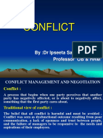 Conflict: By:Dr Ipseeta Satpathy, D.Litt Professor OB & HRM