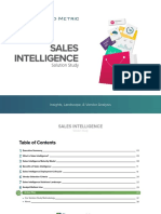 Sales Intelligence Solution Study