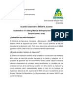 Acuerdo Gubernativo Guatemala