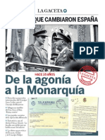 De La Agonía A La Monarquía