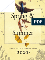 Vanderbilt University Press Spring/Summer 2020 Catalog