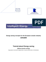 Industria Cerámica Europea y Conceptos de Ahorro Energético PDF
