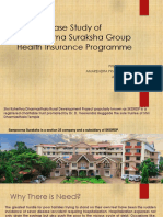 Case Study of Sampoorna Suraksha Group Health Insurance Programme