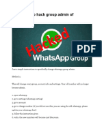 4 Methods To Become Group Admin of Whatsapp