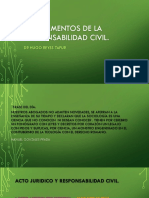 Elementos de La Responsabilidad Civil Extra-Contractual