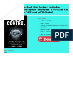 ( PDF ) Free Download Mind Control: Forbidden Manipulation and Deception Techniques To Persuade and Brainwash Anyone Full Ebook PDF Unlimited