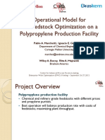 Operational Model For C3 Feedstock Optimization On A Polypropylene Production Facility