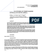 Dilution Studies On Three Marine Outfalls in South Africa: Willem A. M. Botes and F. Kapp