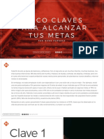 Cinco Claves para Alcanzar Tus Metas - Neme Paredes