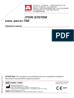 ECG ACQUISITION SYSTEM DMS 300-BTT02 Manual de Operaciones