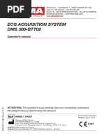 ECG ACQUISITION SYSTEM DMS 300-BTT02 Manual de Operaciones