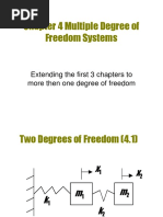 Chapter 4 Multiple Degree of Freedom Systems