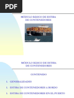 Sistema Baroti y Estiba de Contenedores | PDF | Barcos | Embarcación