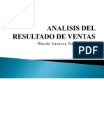 Analisis Del Resultado de Ventas