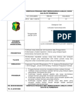 Sop Verifikasi Pesanan Obat Berdasarkan Jumlah, Dosis Dan Rute Pemberian