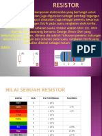 Komponen Elektronika Dasar