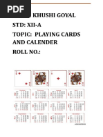 Poker Card Names and Values Explained | PDF | Playing Cards | Gambling
