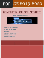 Computer Science Project: Aissce 2019-2020