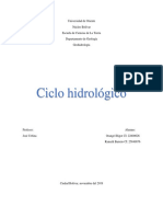 Ciclo Hidrologico