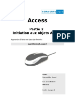 Cours Access 2007