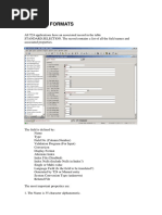 T24 Field Formats
