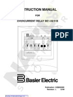 Instruction Manual: Overcurrent Relay Be1-50/51B