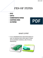 Types of Pipes