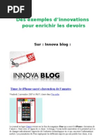 Download Des Exemples dInnovation by Mme et Mr Lafon SN43505326 doc pdf