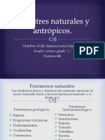 Desastres Naturales y Antrópicos