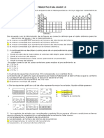 Preguntas para grado 10 química física